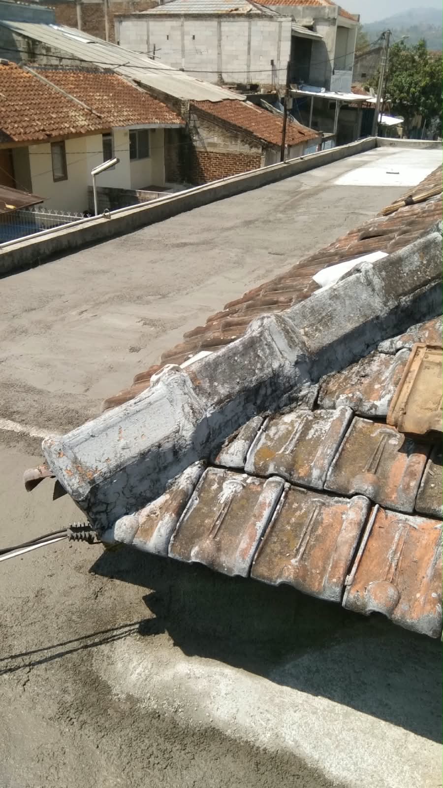 Alhamdulillah beres plesteran tinggal acian sm pengaspalan