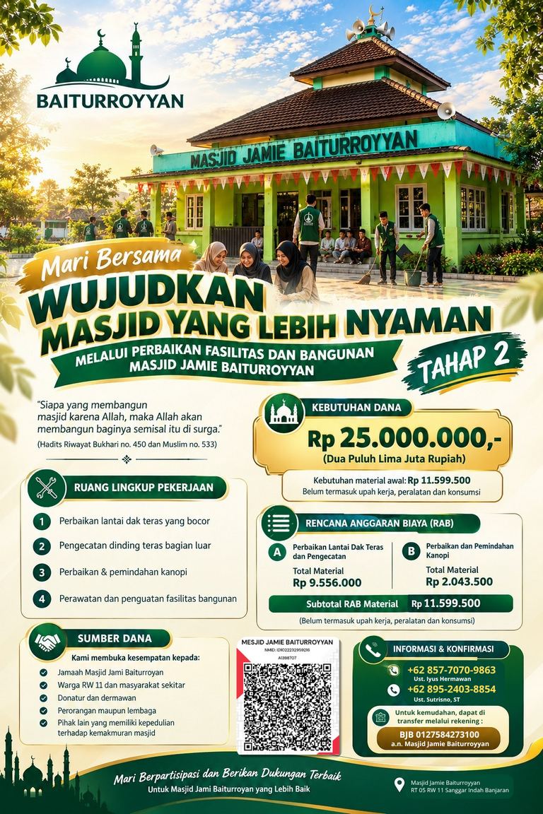 Perbaikan Fasilitas dan Bangunan Tahap 2